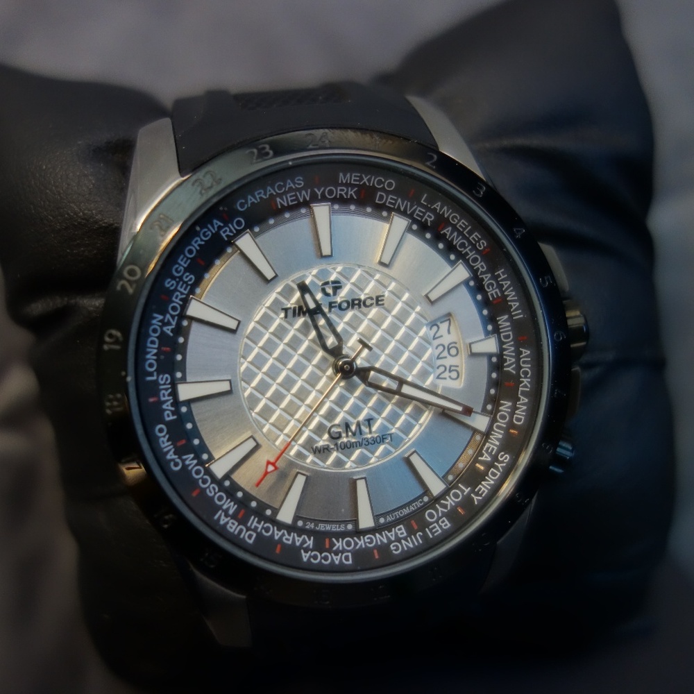Time Force TF/A5019MAN-02 GMT Automatic Mens